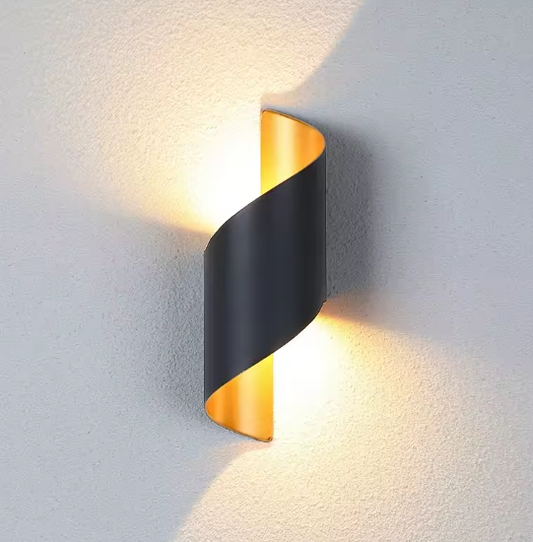 10W Nordic LED Wall Lamp – Indoor/Outdoor Waterproof Sconce