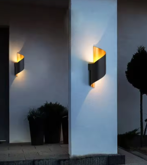 10W Nordic LED Wall Lamp – Indoor/Outdoor Waterproof Sconce