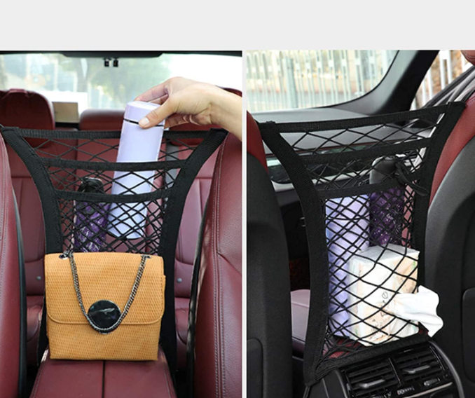 Pet Car Barrier – Keeps Dogs Safely in the Back Seat