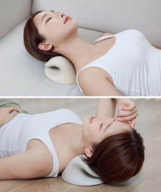 C‑Shaped Cervical Traction Pillow – TMJ Relief, Neck Stiffness & Posture Correction