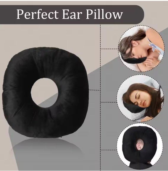No-Pressure Ear Hole Pillow – Side Sleeper Magic, Neck Support
