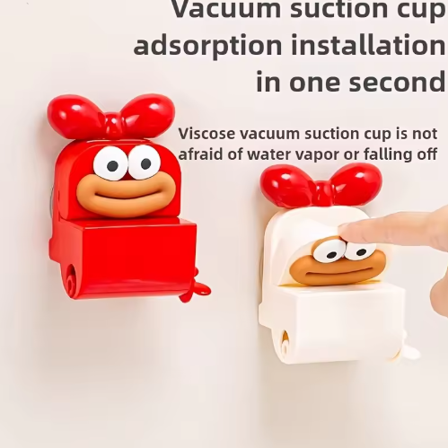 Wall-Mounted Toothpaste Dispenser – Manual, No Electricity, for a Cleaner Bathroom Countertop