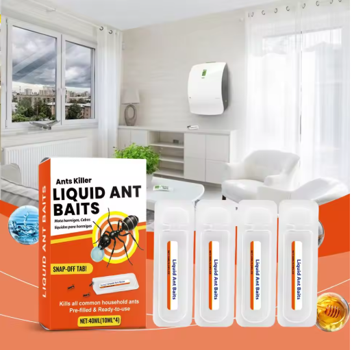 Ant Traps (4-Pack) – Indoor Bait Traps for Home & Kitchen (Kills Ants Fast)