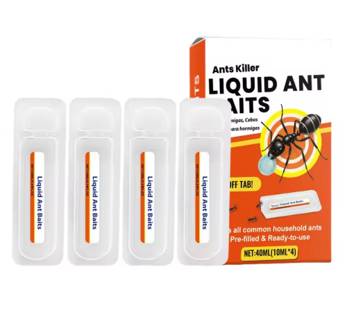Ant Traps (4-Pack) – Indoor Bait Traps for Home & Kitchen (Kills Ants Fast)
