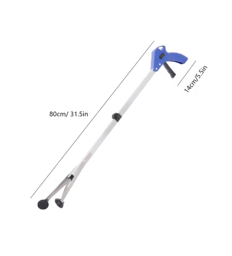 Aluminum Grabber Tool – Litter Picker & Reacher for Home, Workplace & Outdoor (No Bending)